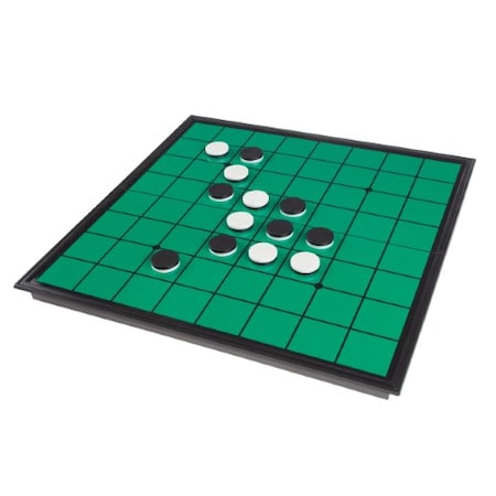Toy Time Go Reverse Magnetic Travel Board Game with 64 Reversible Pieces, Strategy Game for Children/Adults 560890ONN
